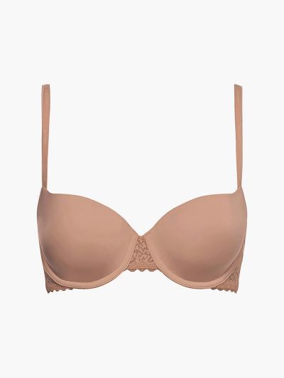 Calvin Klein Underwear HU527523 | Calvin Klein Flirty Balconette Női Melltartó Narancssárga
